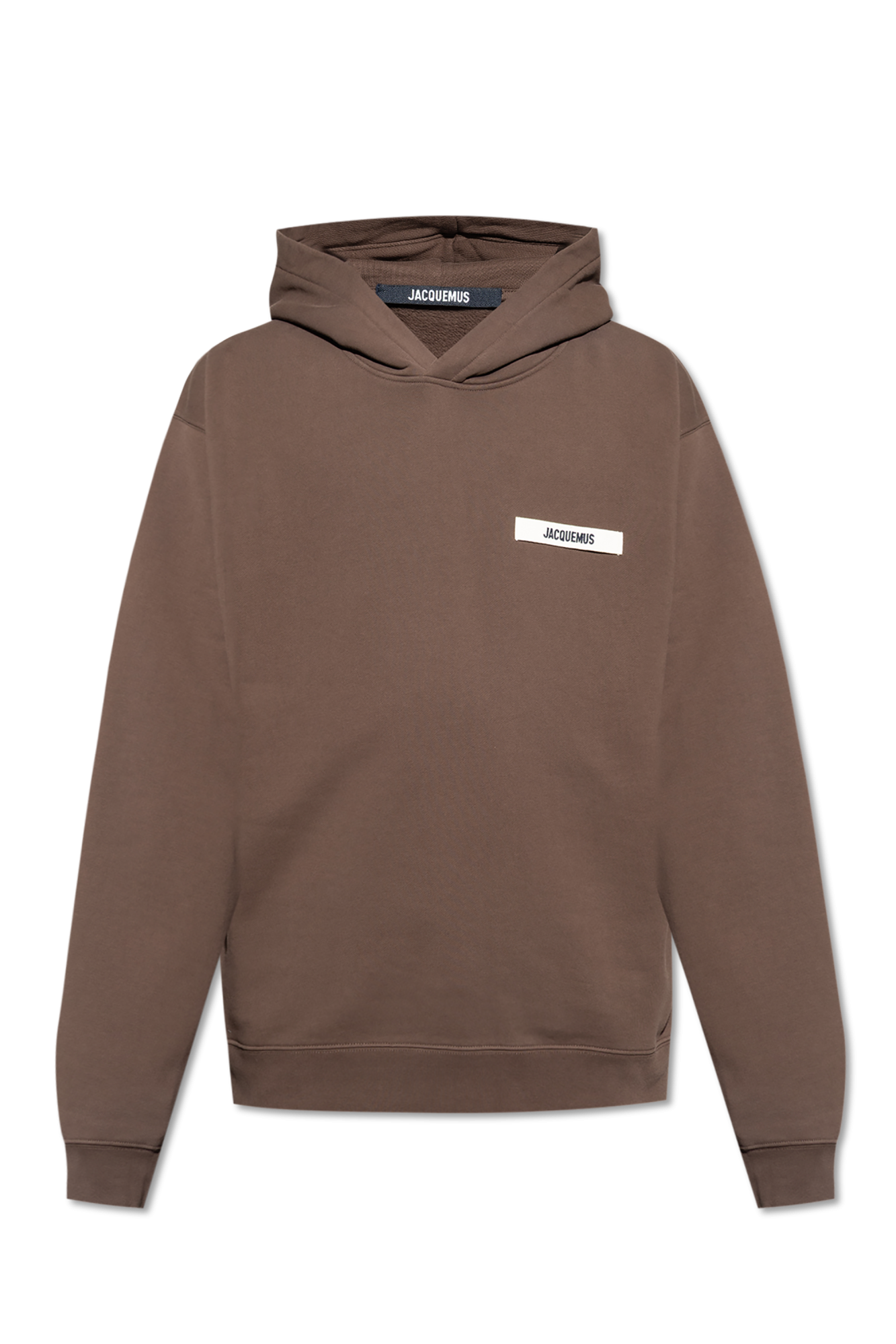 パーカー・フーディ JACQUEMUS FW25 Sweatshirts (25EHOM00247 AJ00126880) Brown Sweatshirt with logo Jacquemus - Vitkac France